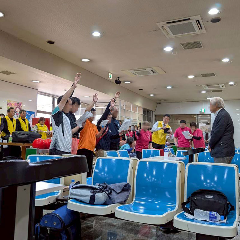 スペシャルオリンピックス ボウリング競技会