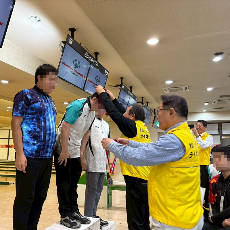 スペシャルオリンピックス ボウリング競技会