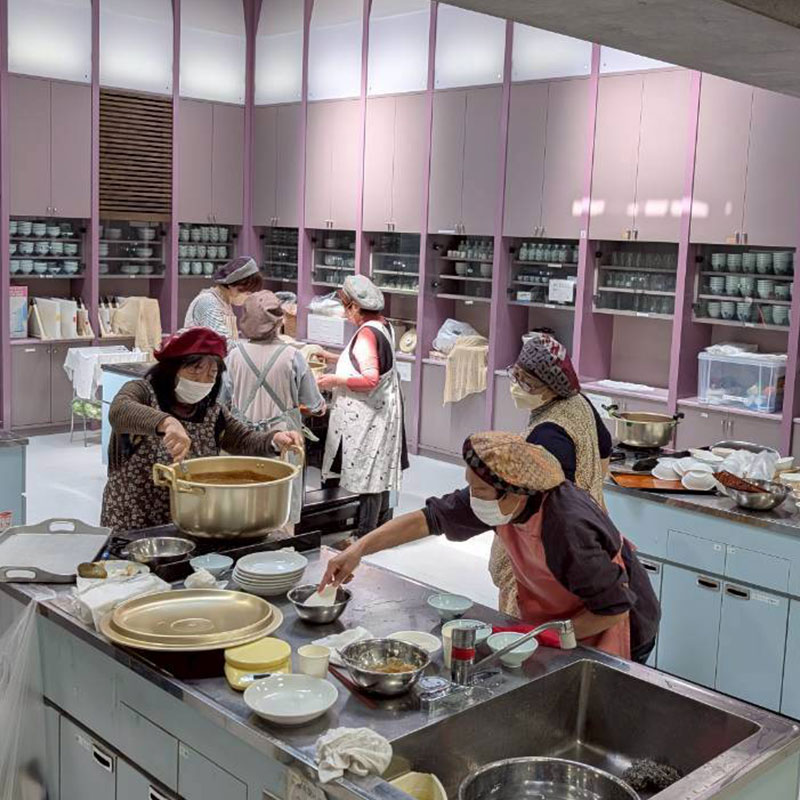 こども食堂支援 もちつき