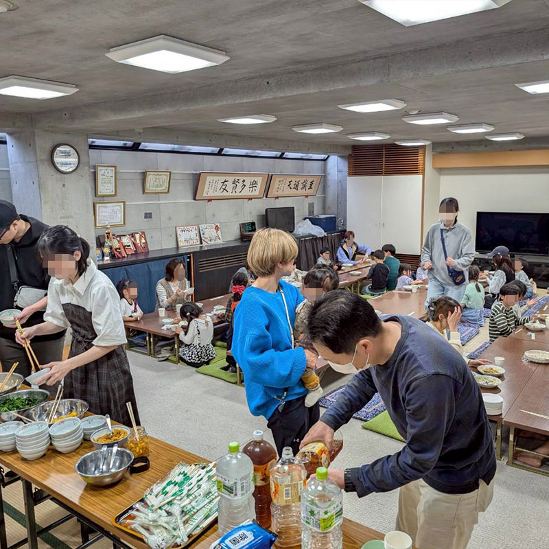 こども食堂支援 もちつき