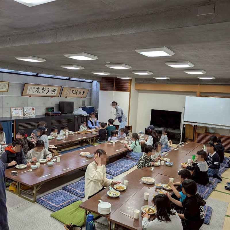 こども食堂支援 もちつき