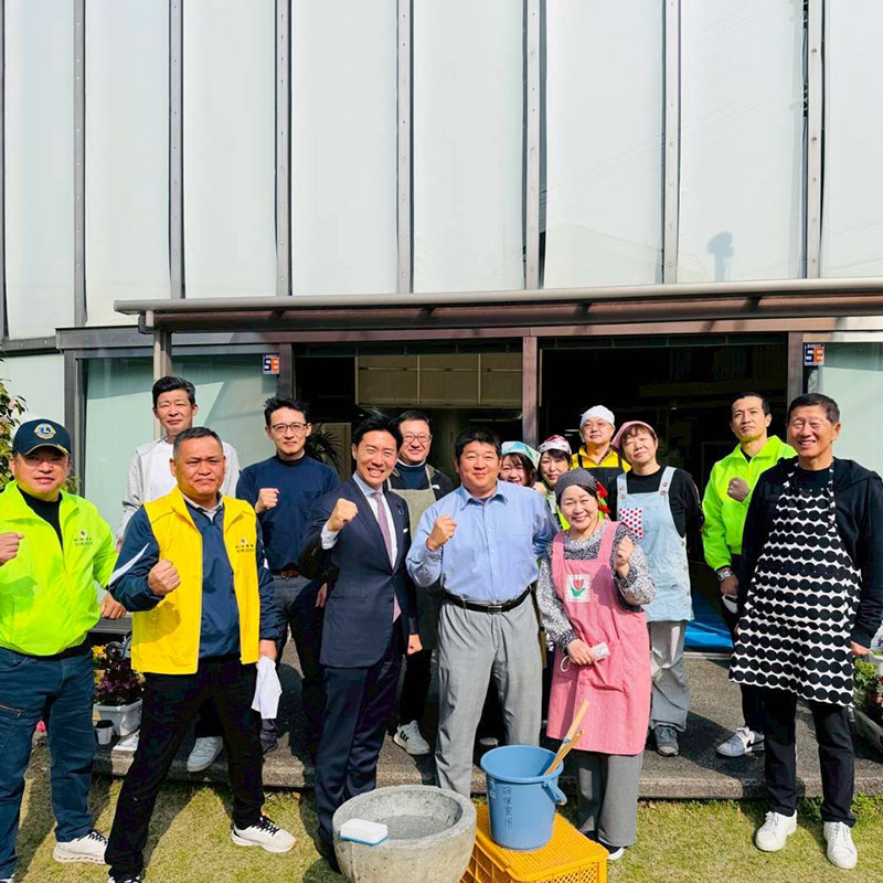 こども食堂支援 もちつき